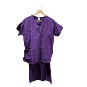 Medline L scrub Set #220 Purple eggplant